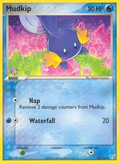 Mudkip - 58/100 - Crystal Guardians