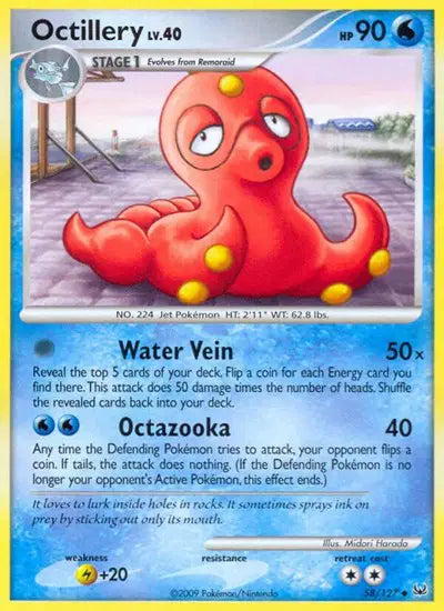 Octillery - 58/127 - Platinum