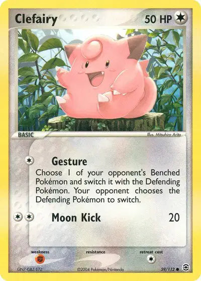 Clefairy - 59/112 - Ex FireRed & LeafGreen