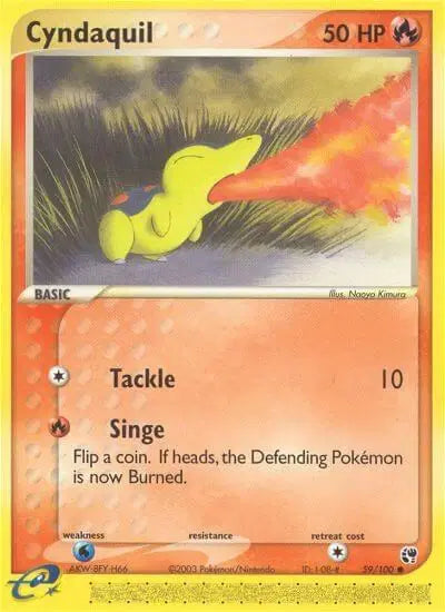 Cyndaquil - 59/100 - Sandstorm