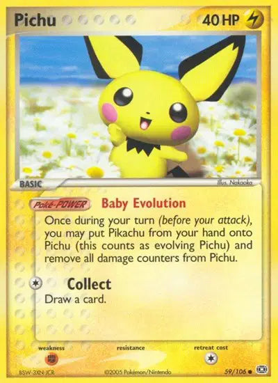 Pichu - 59/106 - EX Emerald
