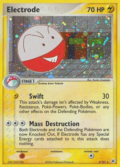 Electrode - 5/101 - EX Hidden Legends