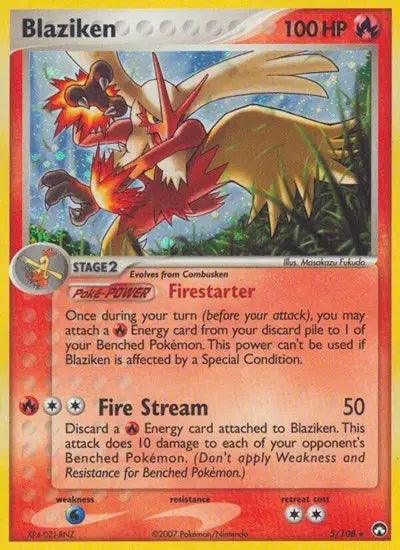 Blaziken - 5/108 - Ex Power Keepers