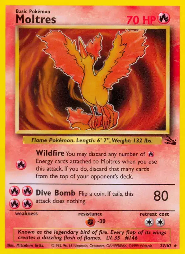 Moltres - 27/62 - Fossil