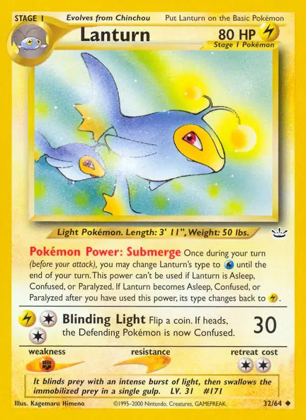 Lanturn - 32/64 - Neo Revelation