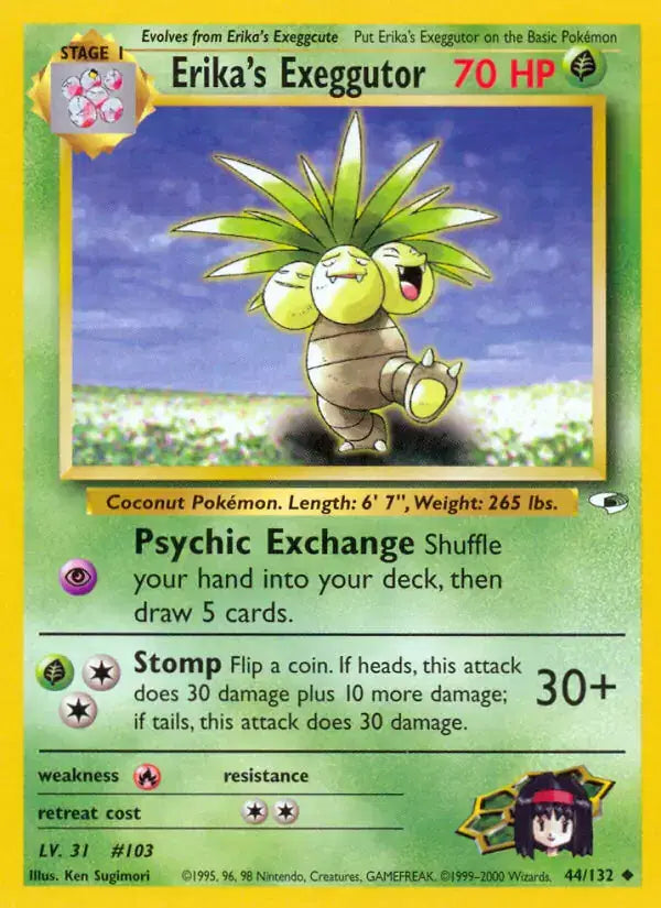 Erika's Exeggutor - 44/132 - Gym Heroes