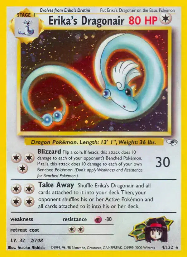 Erika's Dragonair - 4/132 - Gym Heroes