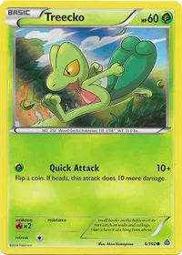Treecko - 6/160 - Sheen Holo - Miscellaneous