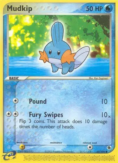 Mudkip - 60/109 - Ruby & Sapphire