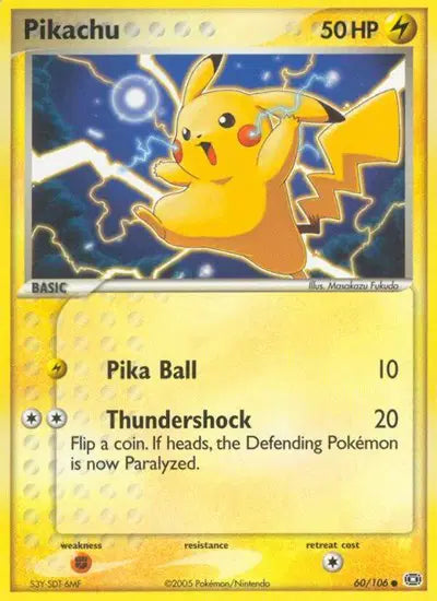Pikachu - 60/106 - EX Emerald