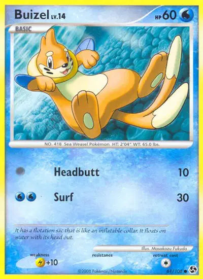 Buizel - 61/106 - Great Encounters