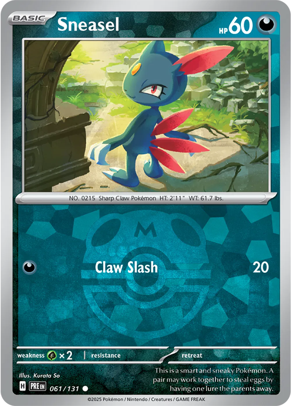 Sneasel - 061/131 - Prismatic Evolutions