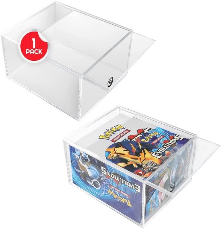 Acrylic Display Case for Booster Box Pokémon