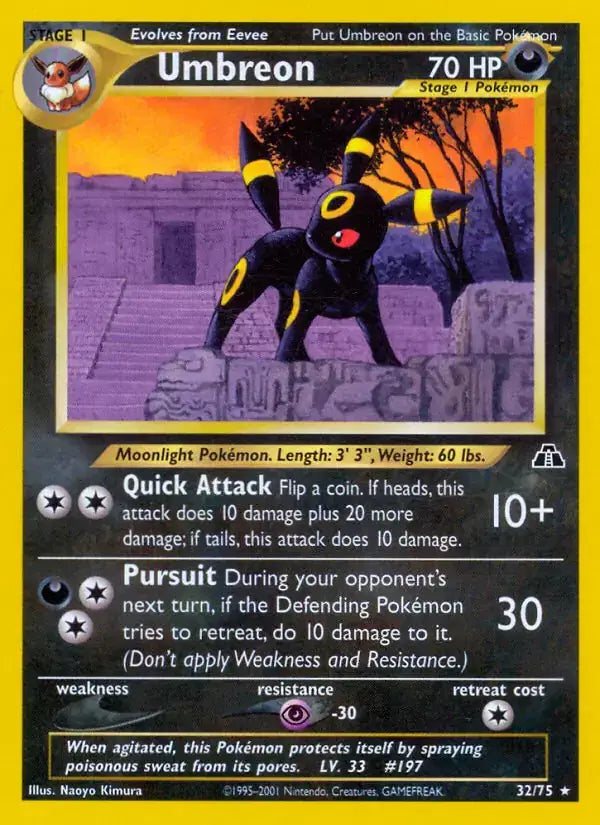 Umbreon - 32/75 - Neo Discovery
