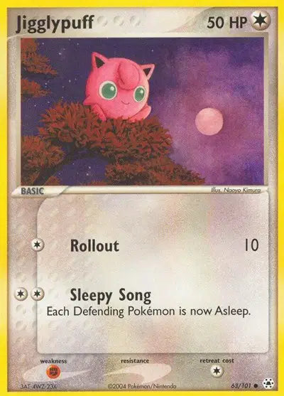 Jigglypuff - 63/101 - EX Hidden Legends