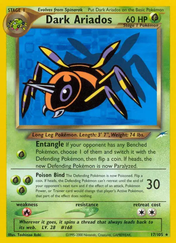 Dark Ariados - 17/105 - Neo Destiny