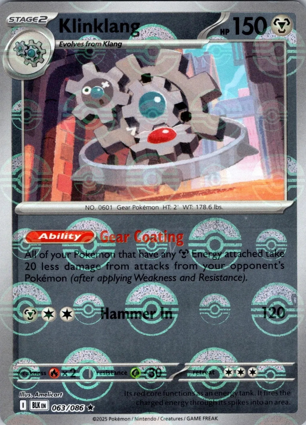 Klinklang - 063/086 - Black Bolt