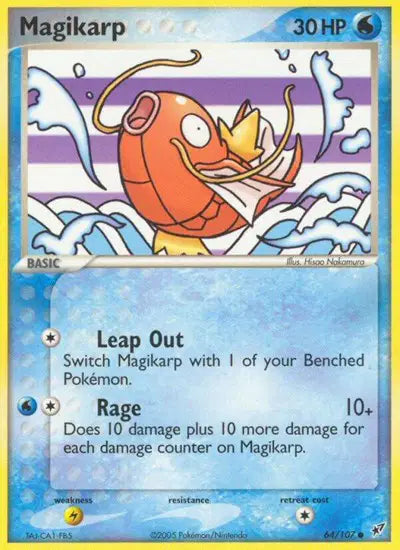 Magikarp - 64/107 - EX Deoxys