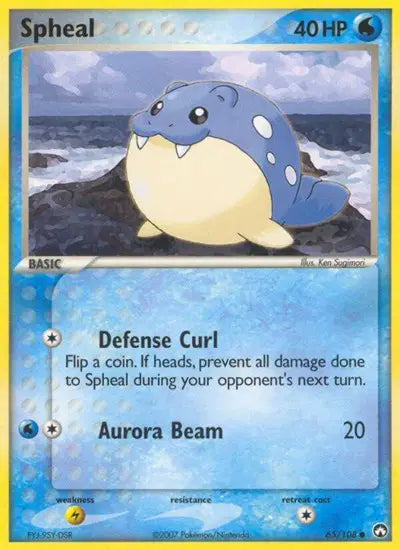 Spheal - 65/108 - Ex Power Keepers