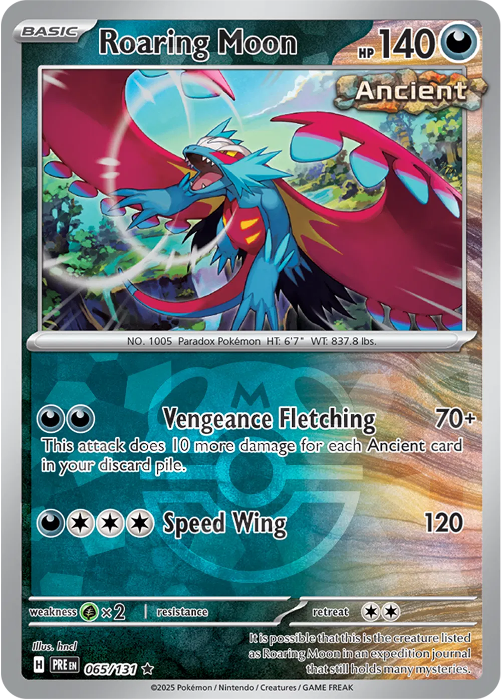 Roaring Moon - 065/131 - Prismatic Evolutions