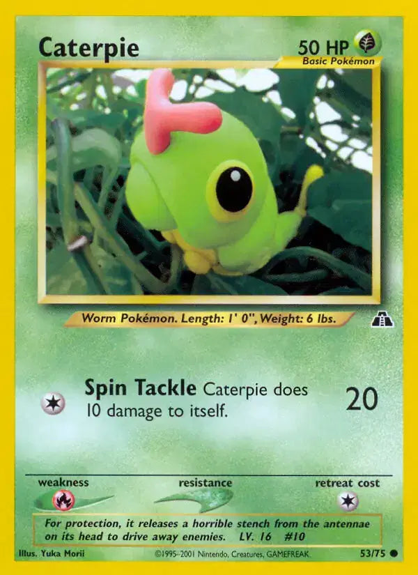 Caterpie - 53/75 - Neo Discovery