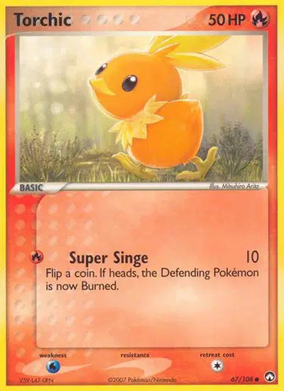 Torchic - 67/108 - Ex Power Keepers