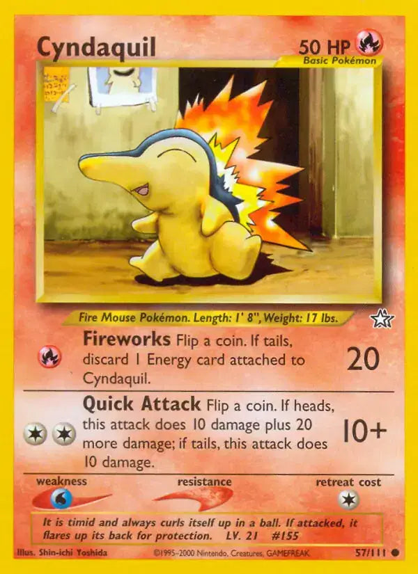 Cyndaquil - 57/111 - Neo Genesis