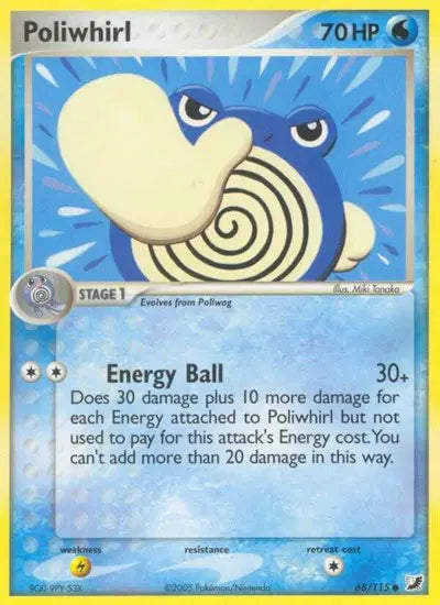 Poliwhirl - 68/115 - Unseen Forces