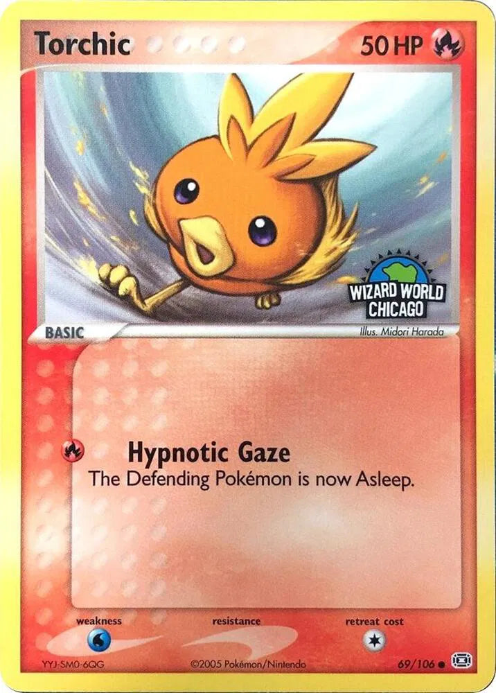 Torchic - 69/106 - Wizard World Chicago - Miscellaneous Cards & Products