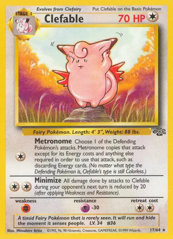 Clefable -17/64 - Jungle