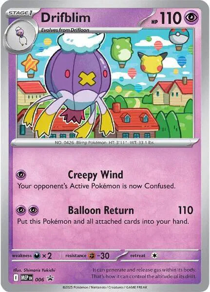 Drifblim - 006 - Mega Evolution Promo