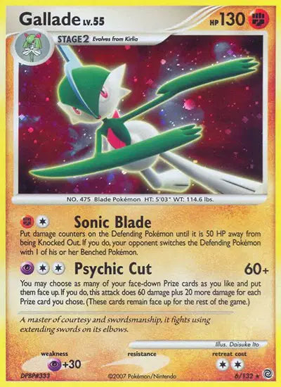 Gallade - 6/132 - Secret Wonders