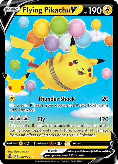 Flying Pikachu V - 006/025 -Celebrations