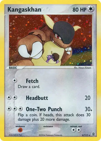 Kangaskhan - 6/112 - Ex FireRed & LeafGreen
