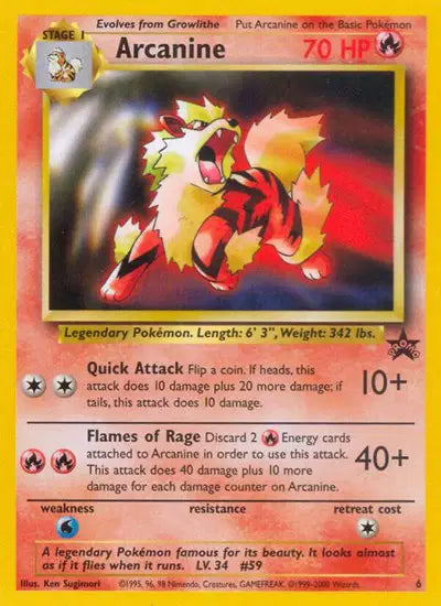 Arcanine - 6 - WoTC Promo