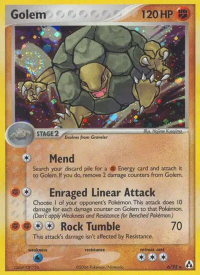 Golem - 6/92 - Legend Maker