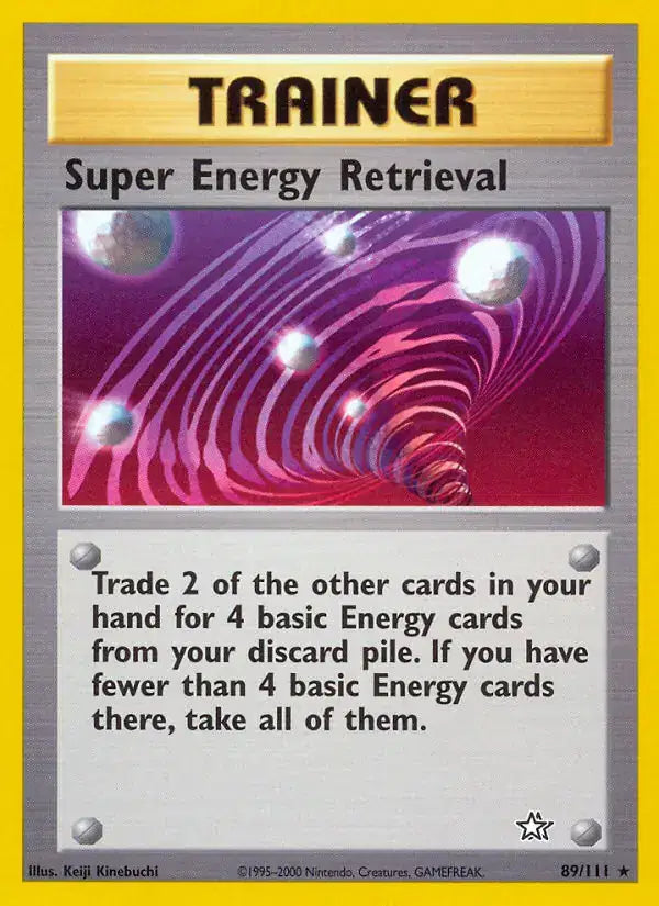 Super Energy Retrieval - 89/111 - Neo Genesis