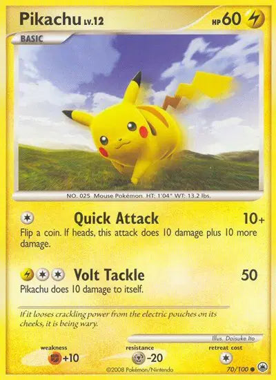 Pikachu - 70/100 - Majestic Dawn