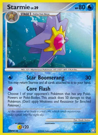 Starmie - 71/146 - Legends Awakened