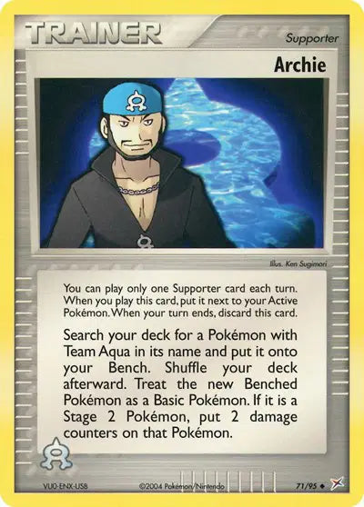 Archie - 71/95 - Ex Team Magma vs Team Aqua