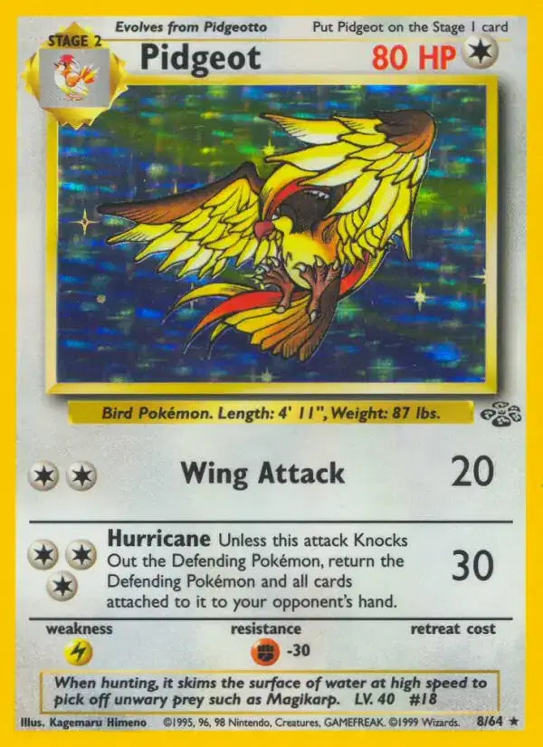Pidgeot - 8/64 - Jungle