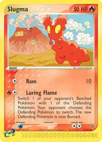 Slugma - 72/97 - Ex Dragon