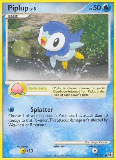 Piplup - 72/100 - Majestic Dawn