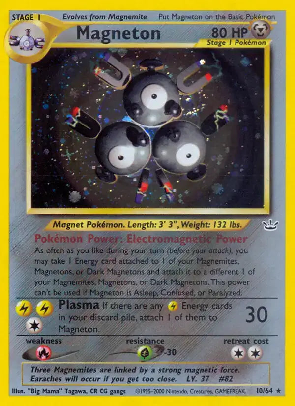 Magneton - 10/64 - Neo Revelation