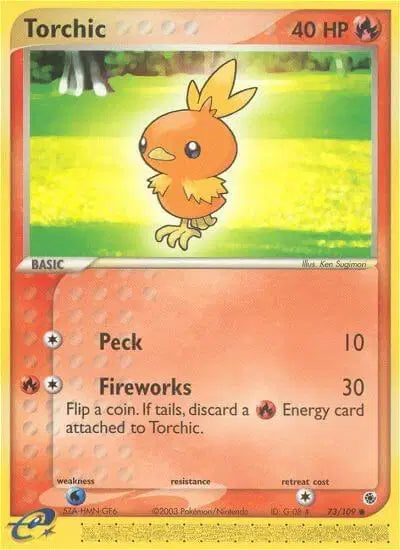 Torchic - 73/109 - Ruby & Sapphire