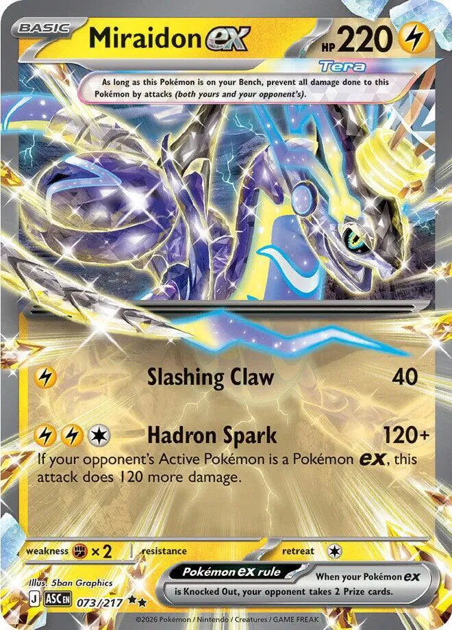 Miraidon ex - 073/217 - Ascended Heroes