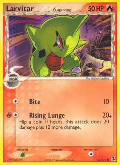 Larvitar - 73/113 - Delta Species