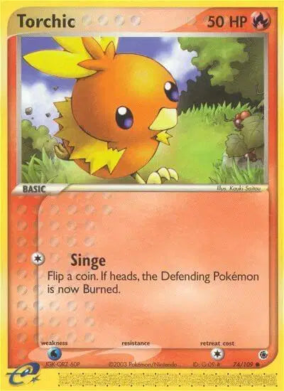 Torchic - 74/109 - Ruby & Sapphire