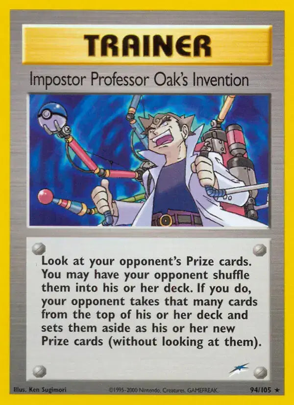 Impostor Professor Oak's Invention - 94/105 - Neo Destiny