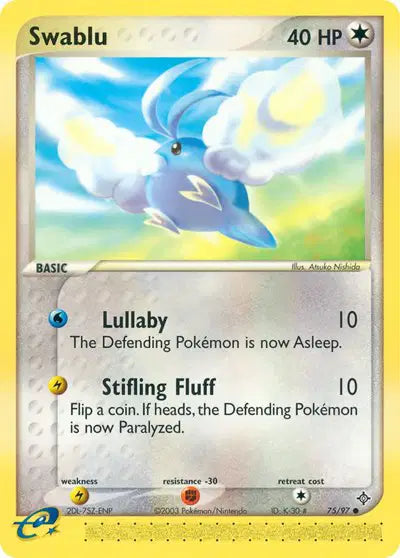Swablu - 75/97 - Ex Dragon